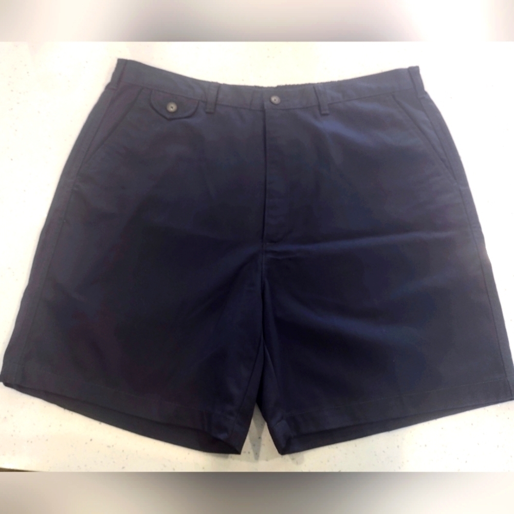 TownCraft Mens Shorts Size 38 Navy Blue EUC